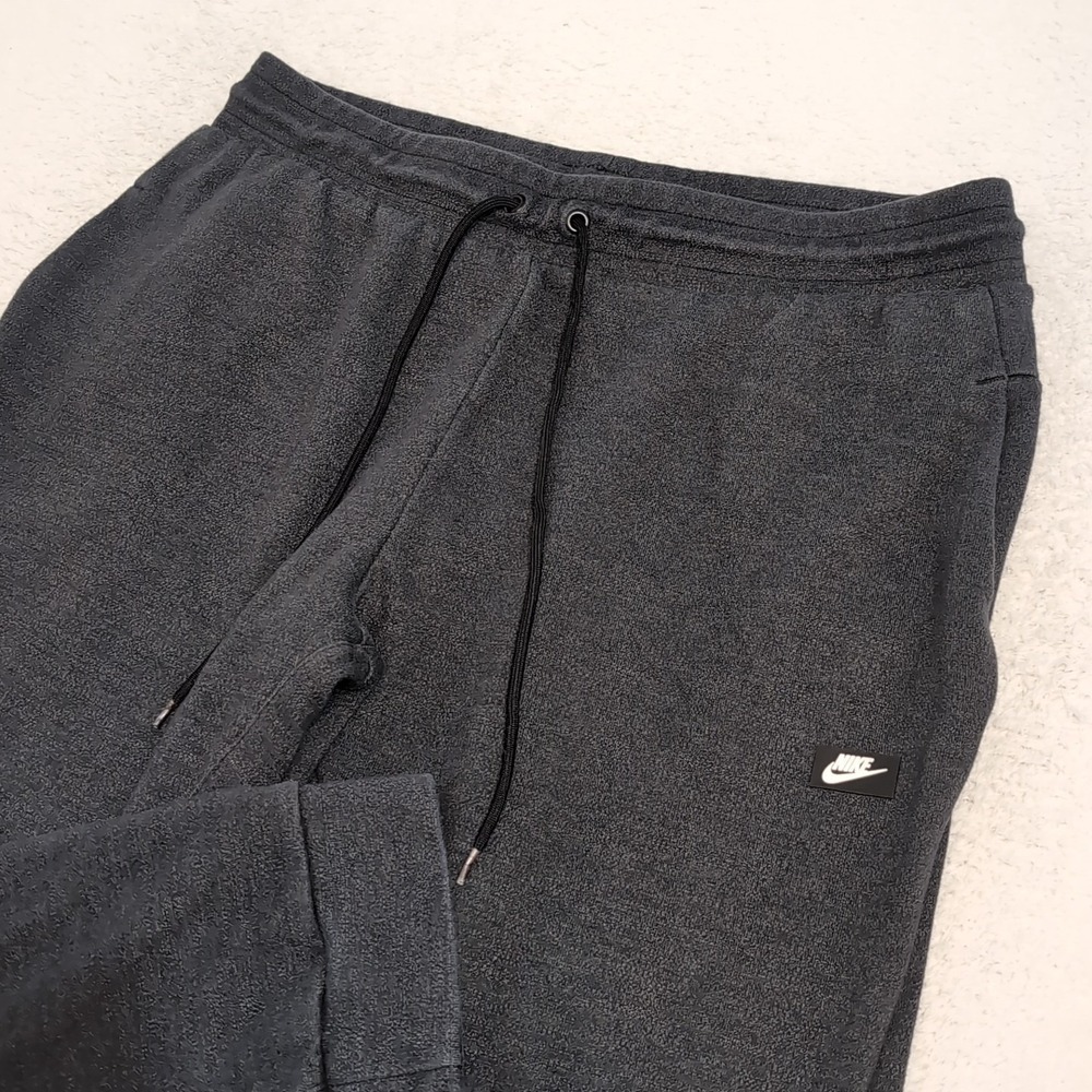 Nike Optic Sweatpants Adult XLarge Gray Micro Fleece Jogger Ankle